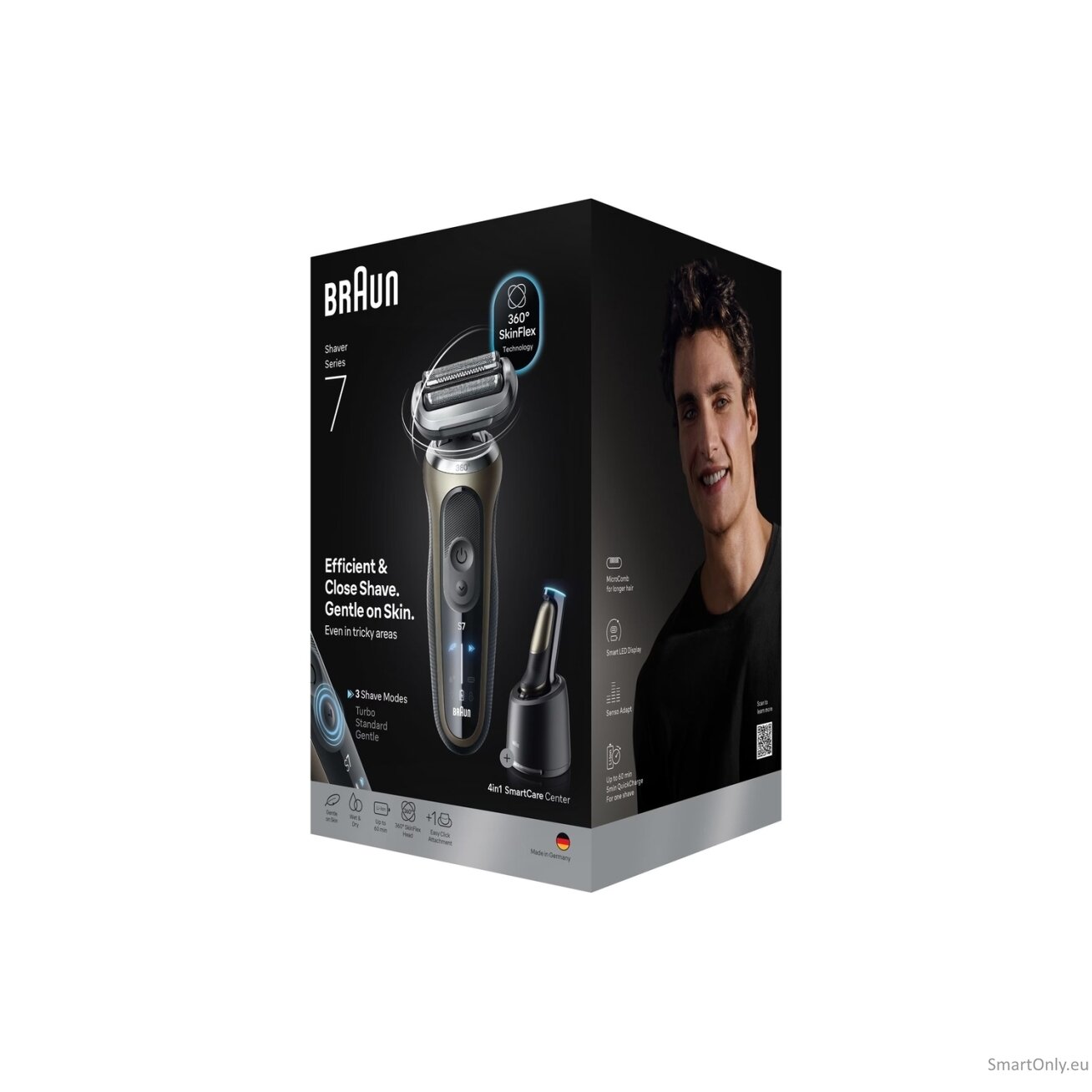 Braun 72-C7200cc Series 7 Shaver, Black/Gold | Braun 2