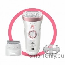 Braun | 9-720 Silk-epil 9 | Epilator | Operating time (max)  min | Bulb lifetime (flashes) | Number of power levels | Wet & Dry | White/Pink