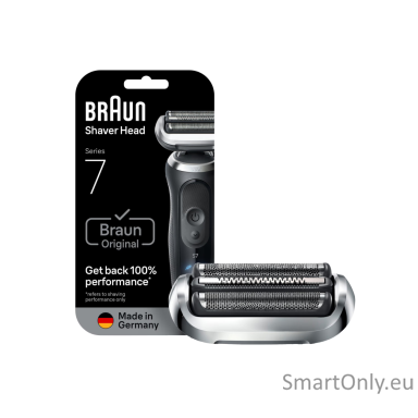 Braun 74S Shaver Replacement Head Series 7, Silver
