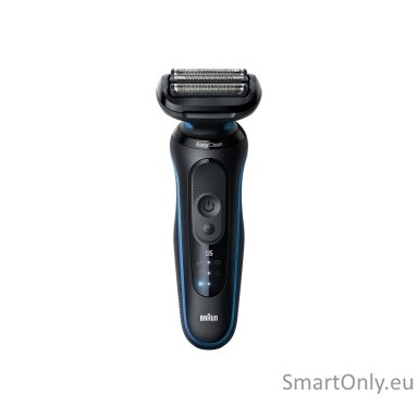 Braun Electric Shaver | Series 5 52-B1000s | Operating time (max) 50 min | Wet & Dry | Lithium Ion | Black/Blue