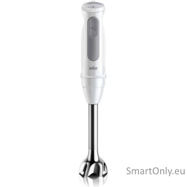 Braun | Hand Blender | MQ50001MWH | Hand Blender | 1000 W | Jar material BPA free | Jar capacity 0.6 L | White