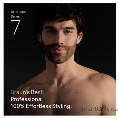 BRAUN Multi Groomer AIO7560 BlkSpcGry