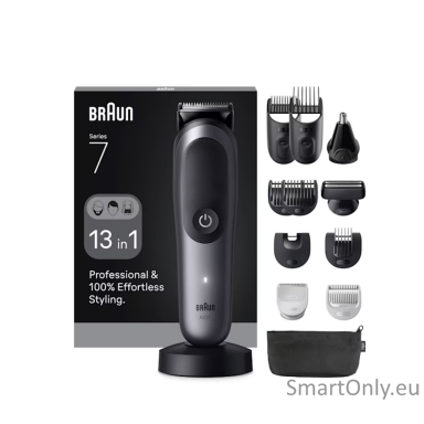 BRAUN Multi Groomer AIO7560 BlkSpcGry