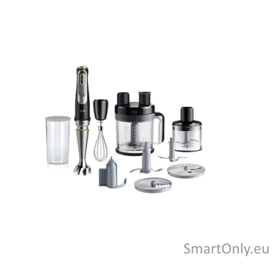 Braun MultiQuick 9 MQ9195XLI | Hand Blender | 1200 W | Number of speeds 3 | Black/Stainless Steel Braun MultiQuick 9 MQ9195XLI | Hand Blender | 1200 W | Number of speeds 3 | Black/Stainless Steel
