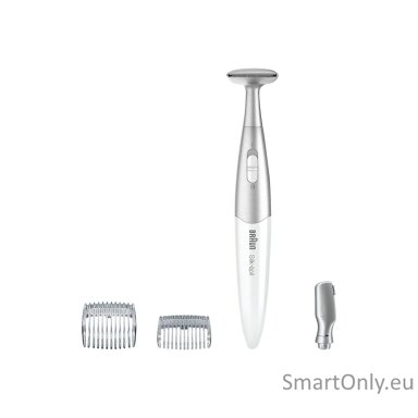 Braun Precision hair remover | Silk-épil FG1100 | Cordless | Number of length steps 2 | White