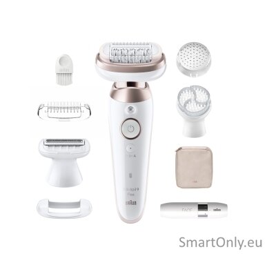 Braun SES9-360 Silk épil 9 Flex 3D, White/Rose