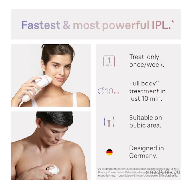 Braun | IPL Epilator | PL7147 Skin i·expert | Number of power levels 10 | White/Pink 5