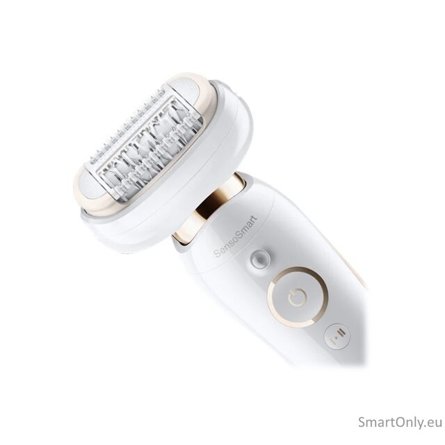 Braun Epilator | SES9-030 3D Silk-Epilk 9 Flex | Operating time (max) 50 min | Number of power levels 2 | Wet & Dry | White/Rose 6