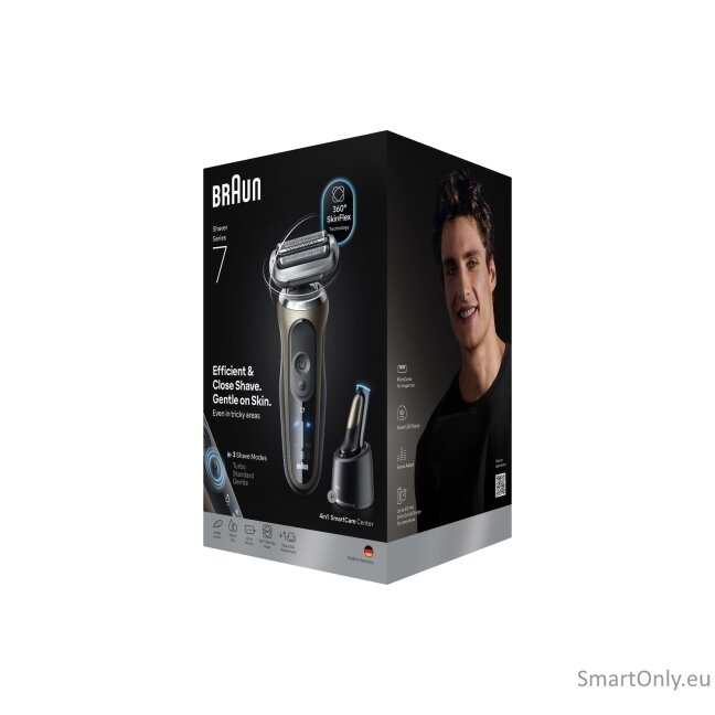 Braun 72-C7200cc Series 7 Shaver, Black/Gold | Braun 2 Braun 72-C7200cc Series 7 Shaver, Black/Gold | Braun 2