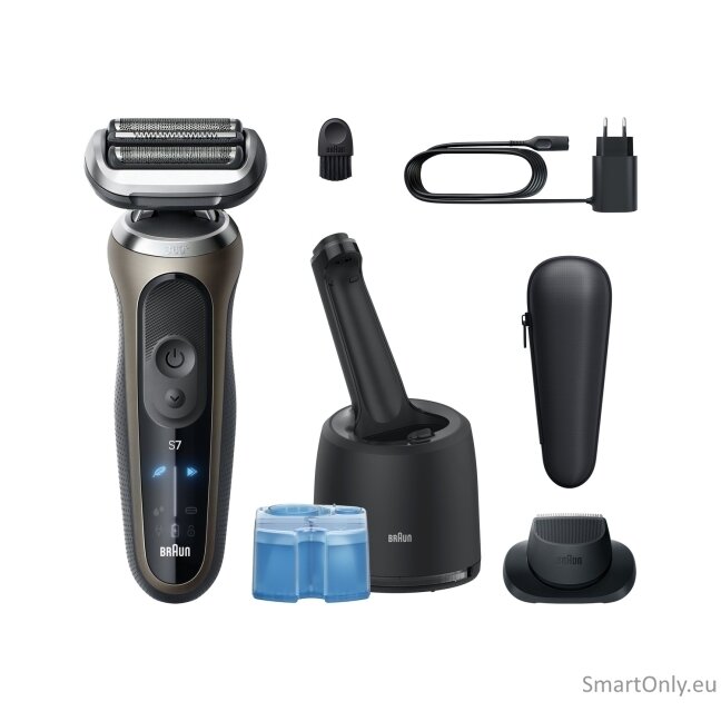 Braun 72-C7200cc Series 7 Shaver, Black/Gold | Braun Braun 72-C7200cc Series 7 Shaver, Black/Gold | Braun