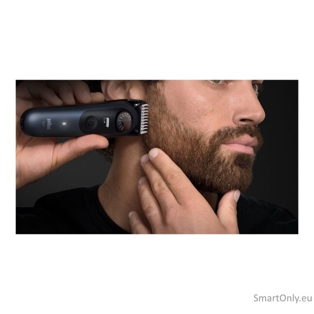 BRAUN Beard Trimmer BT7540 BLK/BLU 10