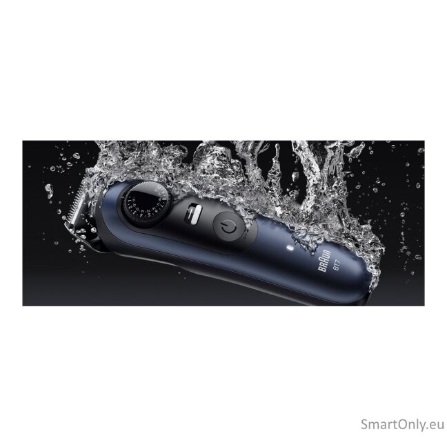 BRAUN Beard Trimmer BT7540 BLK/BLU 11