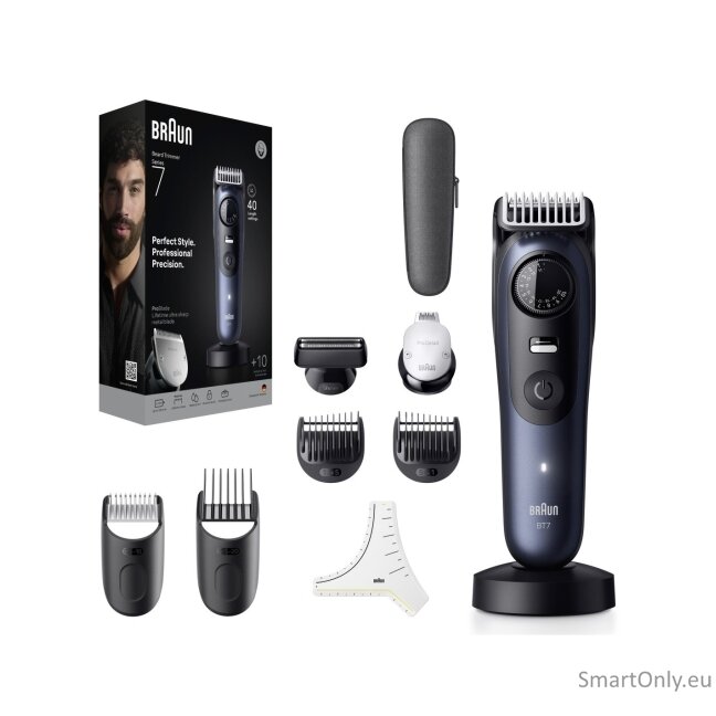 BRAUN Beard Trimmer BT7540 BLK/BLU BRAUN Beard Trimmer BT7540 BLK/BLU