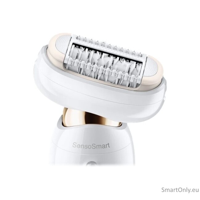 Braun Epilator | SES9-030 3D Silk-Epilk 9 Flex | Operating time (max) 50 min | Number of power levels 2 | Wet & Dry | White/Rose 3 Braun Epilator | SES9-030 3D Silk-Epilk 9 Flex | Operating time (max) 50 min | Number of power levels 2 | Wet & Dry | White/Rose 3