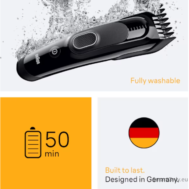 BRAUN Hairclip HC5510  BLK 5
