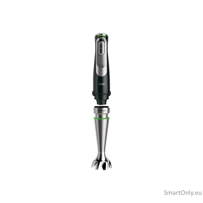 Braun Hand Blender MQ9138XI MultiQuick 9 Hand Blender 1200 W Number of speeds 3 Chopper Ice crushing Black/Stainless Steel 3
