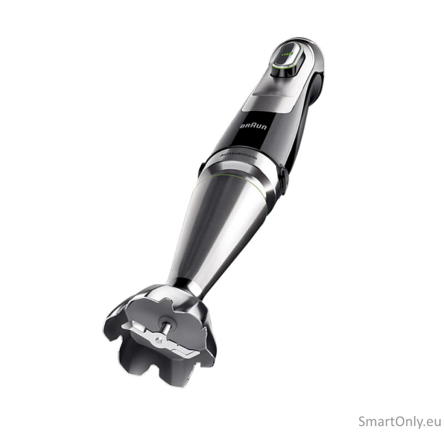 Braun Hand Blender MQ9138XI MultiQuick 9 Hand Blender 1200 W Number of speeds 3 Chopper Ice crushing Black/Stainless Steel Braun Hand Blender MQ9138XI MultiQuick 9 Hand Blender 1200 W Number of speeds 3 Chopper Ice crushing Black/Stainless Steel