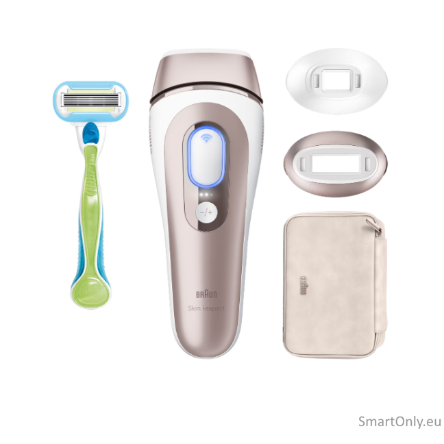 Braun | IPL Epilator | PL7147 Skin i·expert | Number of power levels 10 | White/Pink Braun | IPL Epilator | PL7147 Skin i·expert | Number of power levels 10 | White/Pink