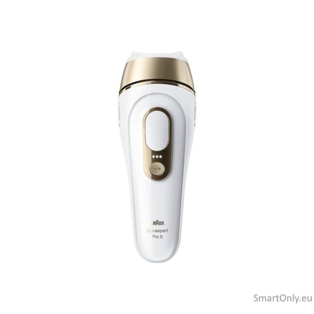 Braun IPL Epilator | Silk expert Pro 5 PL5210 | Number of power levels 3 | White/Gold 3