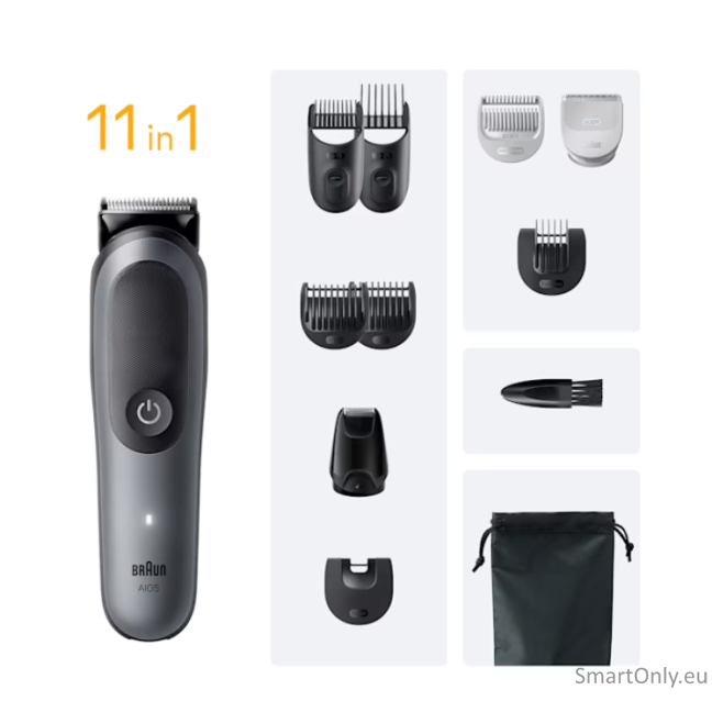 BRAUN Multi Groomer AIO5560 MSGREY 5 BRAUN Multi Groomer AIO5560 MSGREY 5