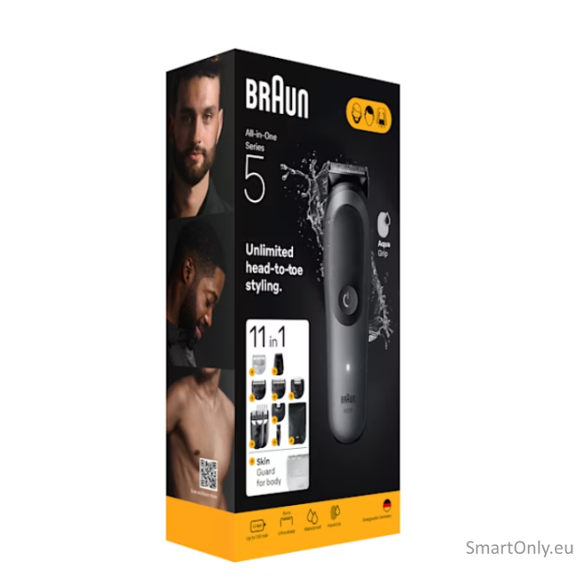 BRAUN Multi Groomer AIO5560 MSGREY 6 BRAUN Multi Groomer AIO5560 MSGREY 6
