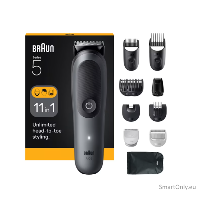 BRAUN Multi Groomer AIO5560 MSGREY BRAUN Multi Groomer AIO5560 MSGREY