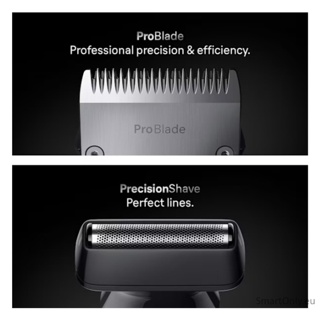 BRAUN Multi Groomer AIO7560 BlkSpcGry 3