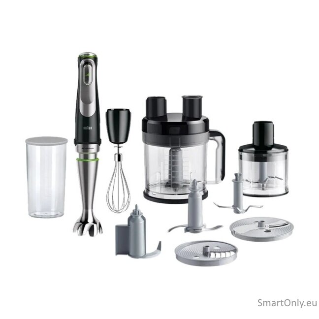 Braun MultiQuick 9 MQ9195XLI | Hand Blender | 1200 W | Number of speeds 3 | Black/Stainless Steel 6