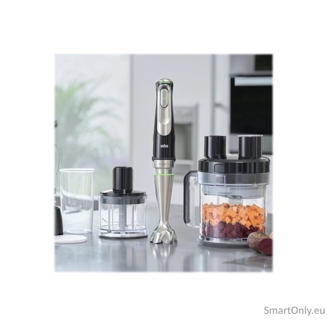 Braun MultiQuick 9 MQ9195XLI | Hand Blender | 1200 W | Number of speeds 3 | Black/Stainless Steel 10 Braun MultiQuick 9 MQ9195XLI | Hand Blender | 1200 W | Number of speeds 3 | Black/Stainless Steel 10