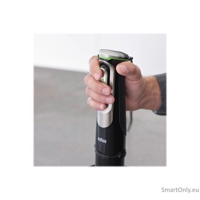 Braun MultiQuick 9 MQ9195XLI | Hand Blender | 1200 W | Number of speeds 3 | Black/Stainless Steel 11 Braun MultiQuick 9 MQ9195XLI | Hand Blender | 1200 W | Number of speeds 3 | Black/Stainless Steel 11