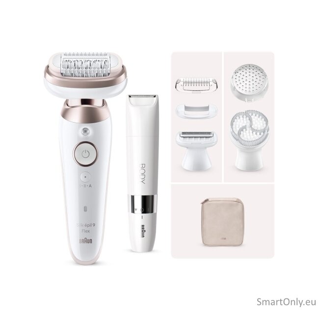Braun SES9-360 Silk épil 9 Flex 3D, White/Rose 4 Braun SES9-360 Silk épil 9 Flex 3D, White/Rose 4