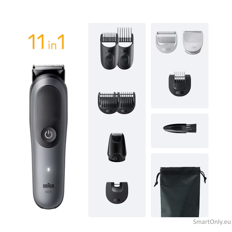 BRAUN Multi Groomer AIO5560 MSGREY 5 BRAUN Multi Groomer AIO5560 MSGREY 5