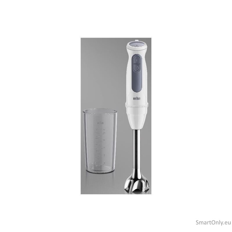 Braun | Hand Blender | MQ50001MWH | Hand Blender | 1000 W | Jar material BPA free | Jar capacity 0.6 L | White 5 Braun | Hand Blender | MQ50001MWH | Hand Blender | 1000 W | Jar material BPA free | Jar capacity 0.6 L | White 5
