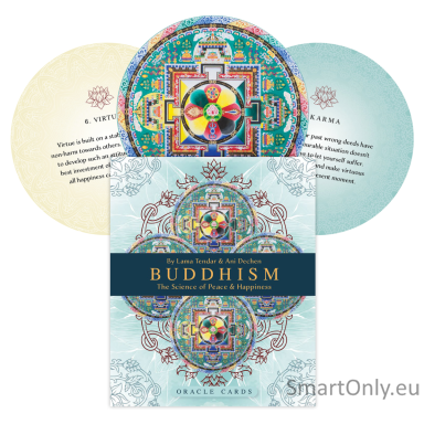 Buddhism: The Science of Peace & Happiness Oracle kortos Blue Angel