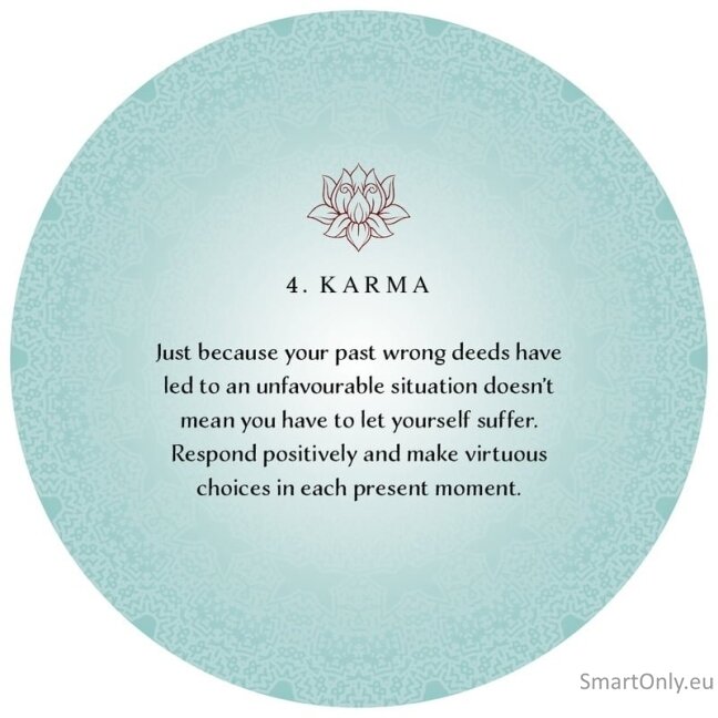 Buddhism: The Science of Peace & Happiness Oracle kortos Blue Angel 7