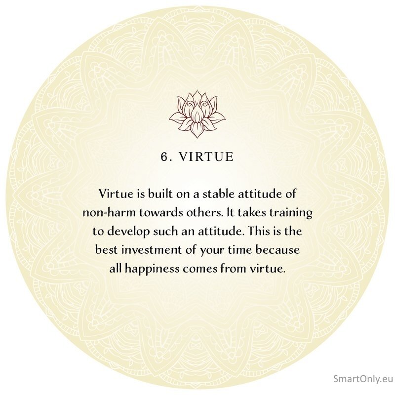 Buddhism: The Science of Peace & Happiness Oracle kortos Blue Angel 10