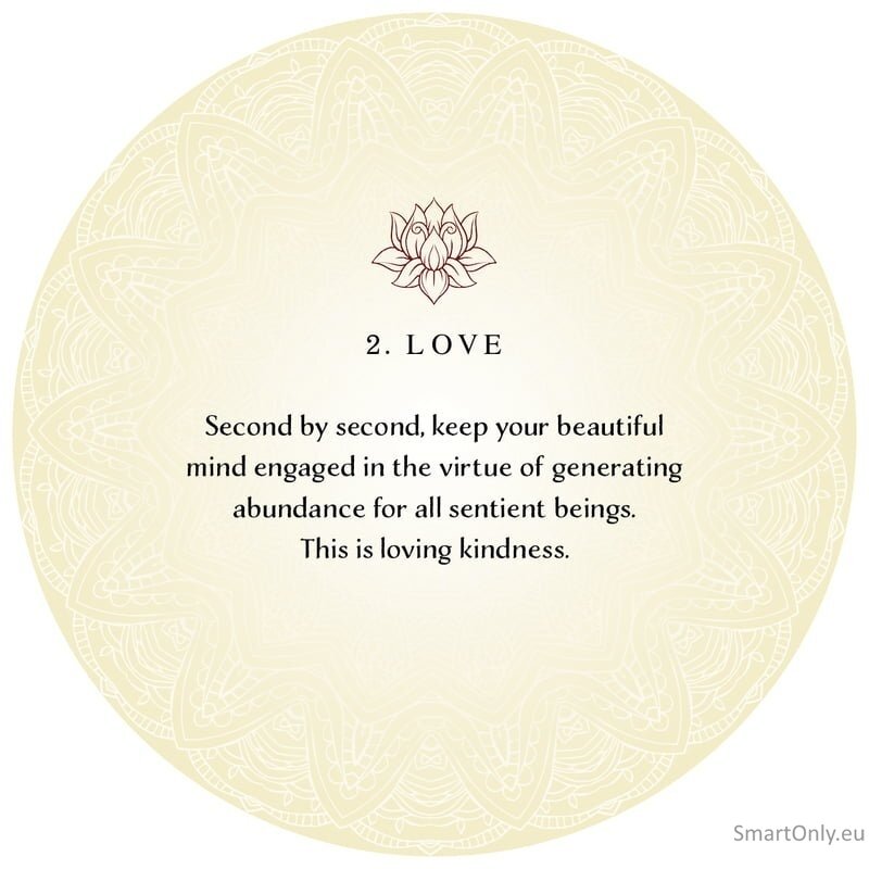 Buddhism: The Science of Peace & Happiness Oracle kortos Blue Angel 1