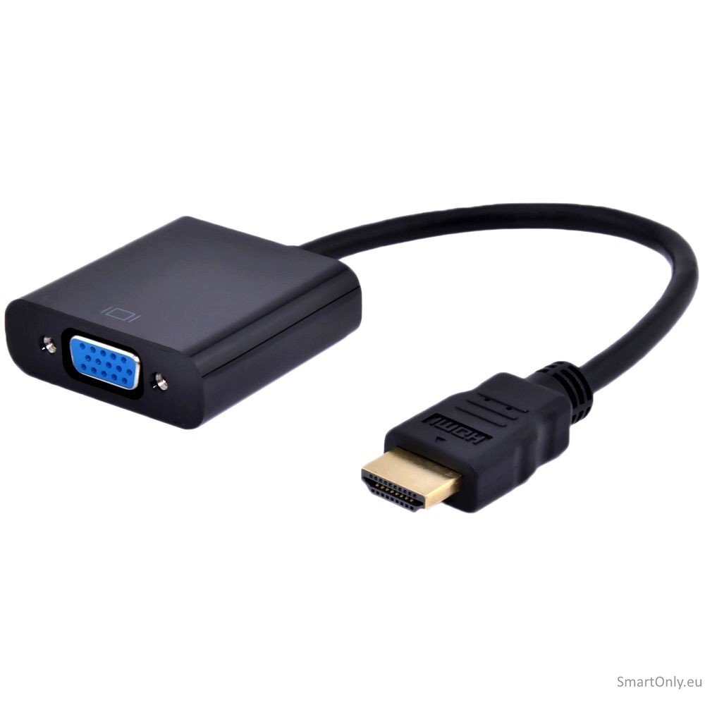 Cablexpert | HDMI to VGA and audio adapter cable Cablexpert | HDMI to VGA and audio adapter cable