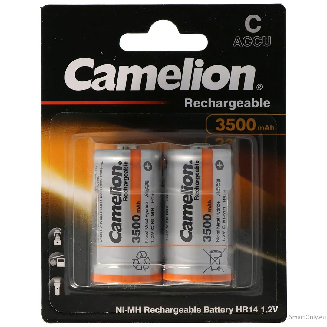 Camelion HR14 C 3500mAh įkraunamos baterijos, 2 vnt.