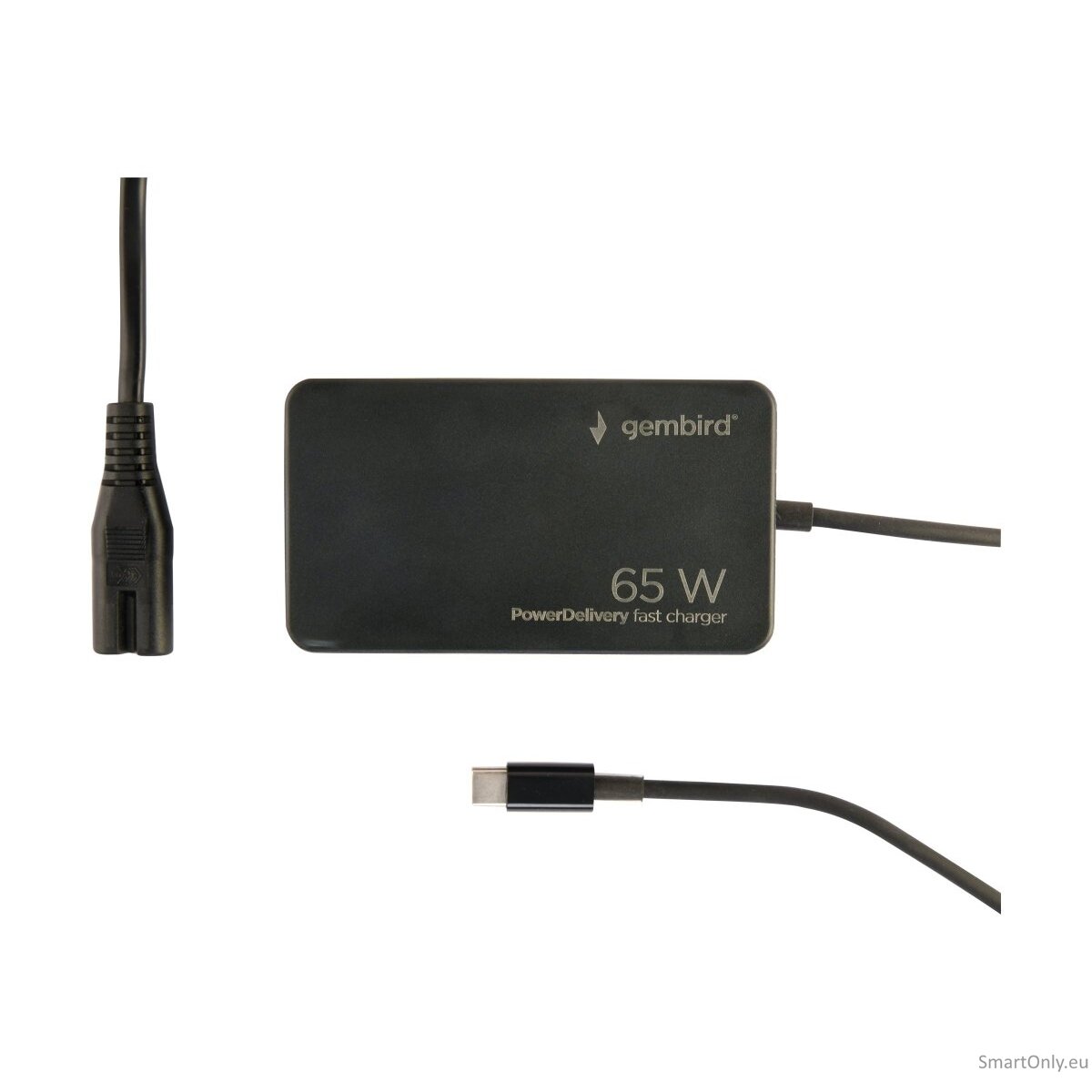 Cablexpert 65 W PowerDelivery GaN USB Type-C Fast Charger | NPA-AC-PDQC65-01 4 Cablexpert 65 W PowerDelivery GaN USB Type-C Fast Charger | NPA-AC-PDQC65-01 4