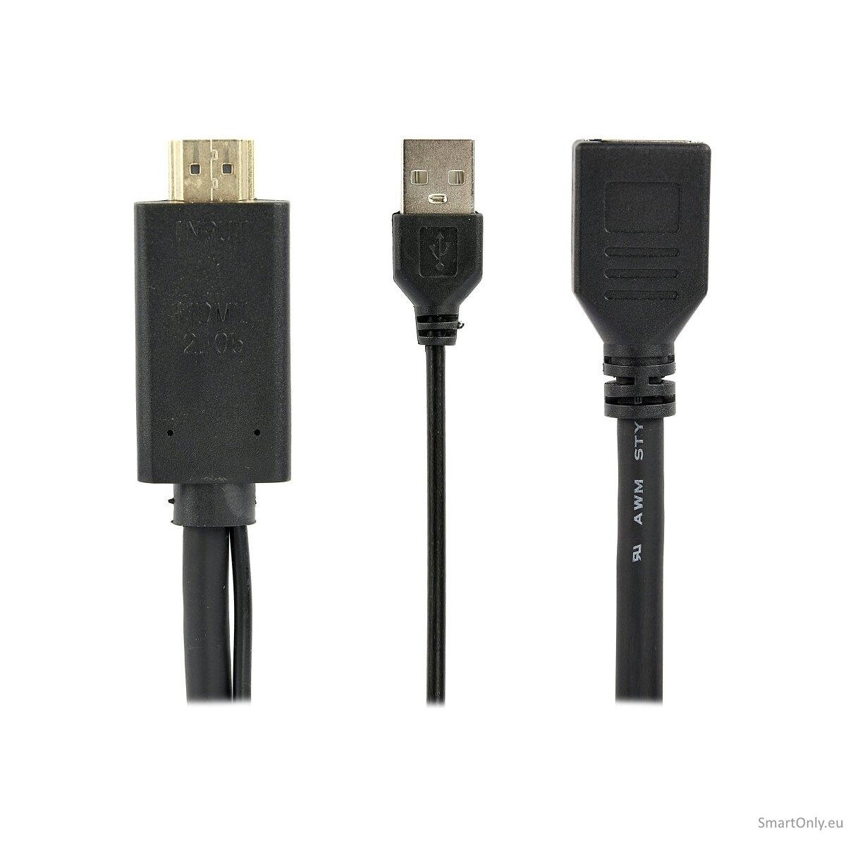 Cablexpert | Active 4K HDMI to DisplayPort Adapter | A-HDMIM-DPF-01 | Black | DisplayPort Female | HDMI Male (Type A) | 0.1 m 2