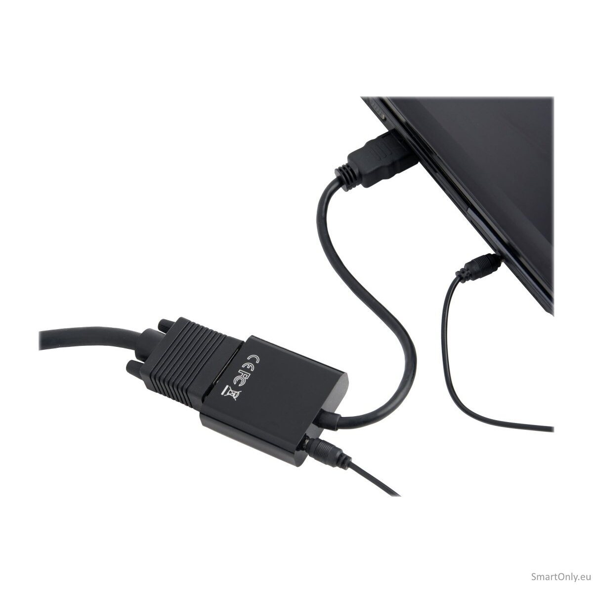 Cablexpert | HDMI to VGA and audio adapter cable 3
