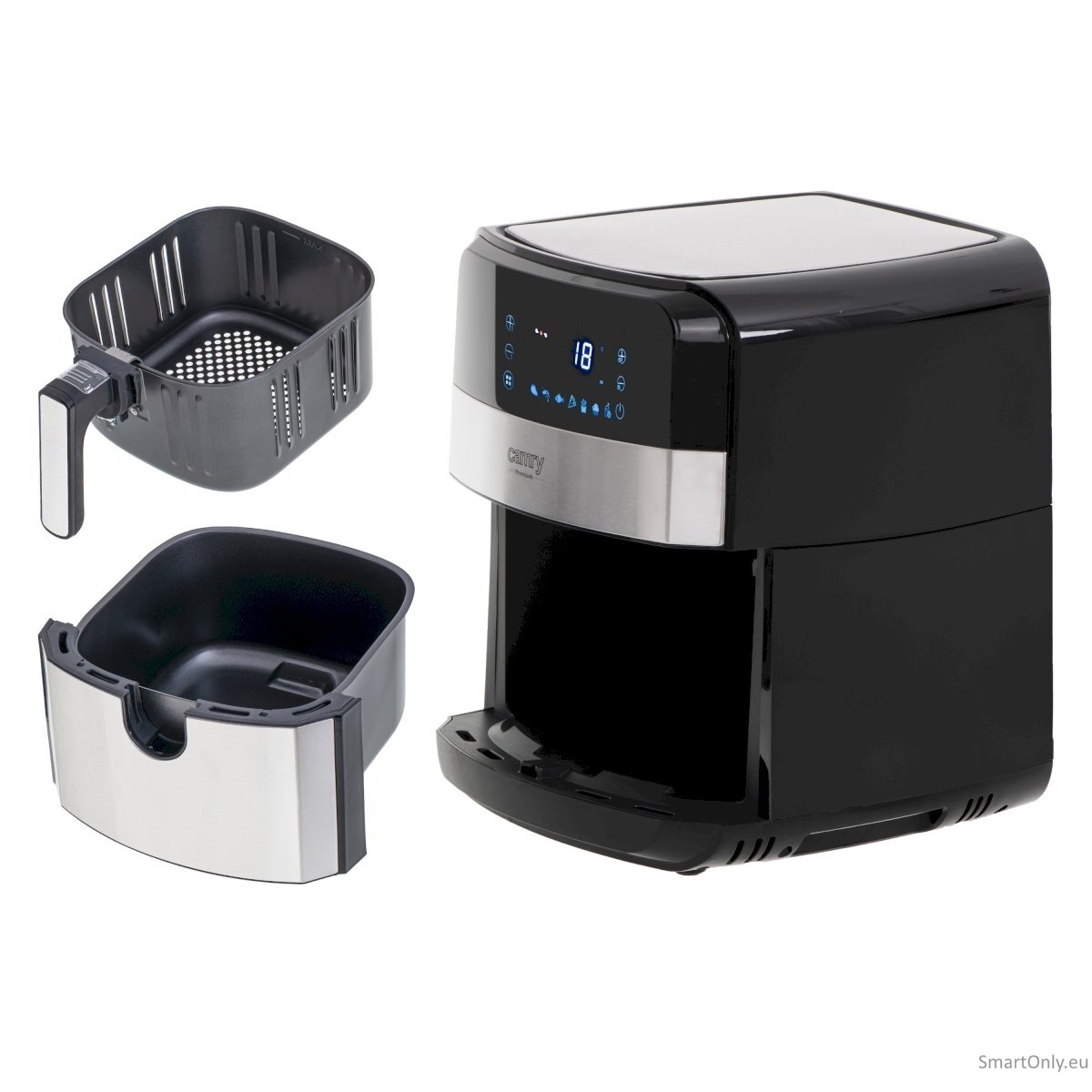 Camry Airfryer Oven CR 6311 Power 1700 W Stainless steel/Black 10 Camry Airfryer Oven CR 6311 Power 1700 W Stainless steel/Black 10