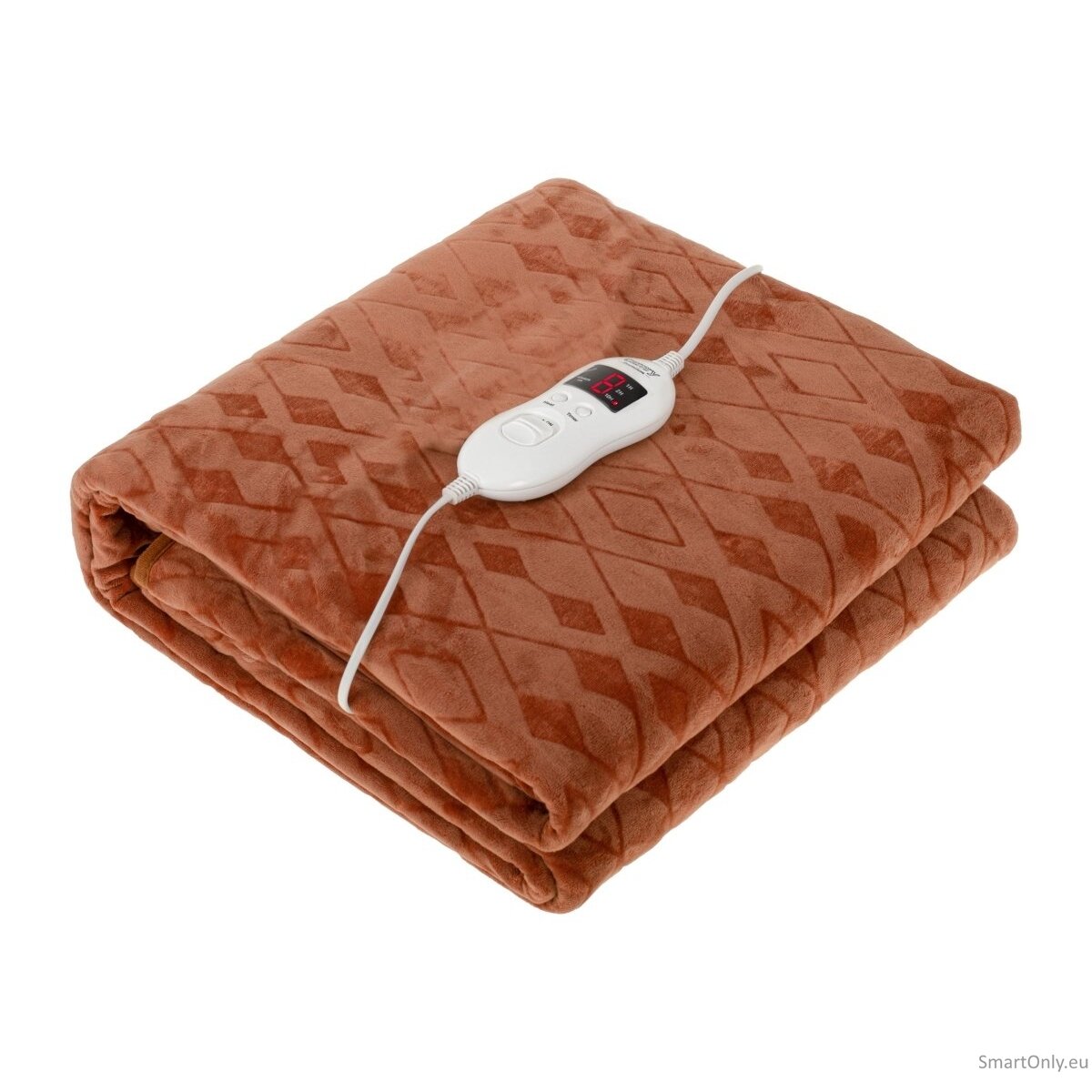 Camry | Electirc Heating Blanket with Timer | CR 7435 | Number of heating levels 8 | Number of persons 1 | Washable | Remote control | Super Soft Fleece/Polyester | 60 W 1 Camry | Electirc Heating Blanket with Timer | CR 7435 | Number of heating levels 8 | Number of persons 1 | Washable | Remote control | Super Soft Fleece/Polyester | 60 W 1