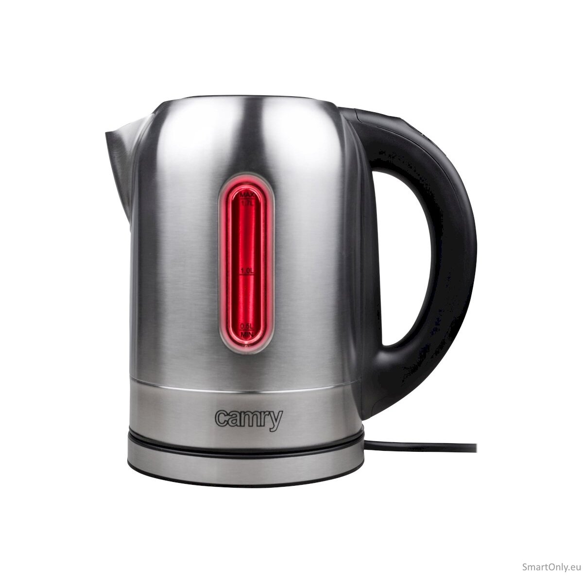 Camry Kettle CR 1253 With electronic control 2200 W 1.7 L Stainless steel 360° rotational base Stainless steel 4 Camry Kettle CR 1253 With electronic control 2200 W 1.7 L Stainless steel 360° rotational base Stainless steel 4