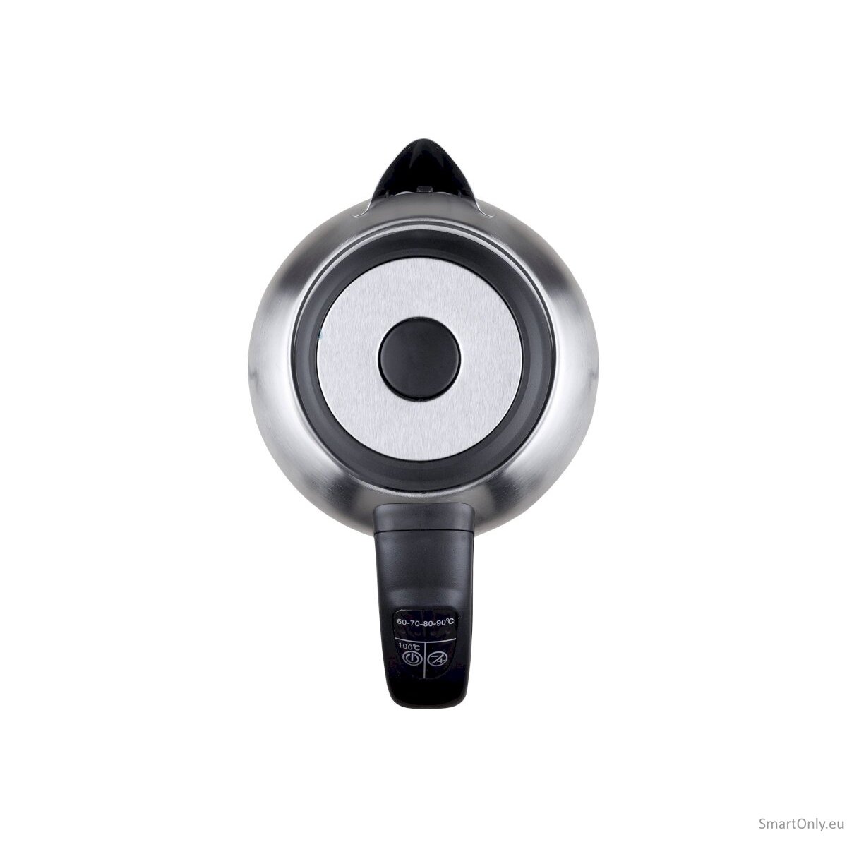 Camry Kettle CR 1253 With electronic control 2200 W 1.7 L Stainless steel 360° rotational base Stainless steel 7