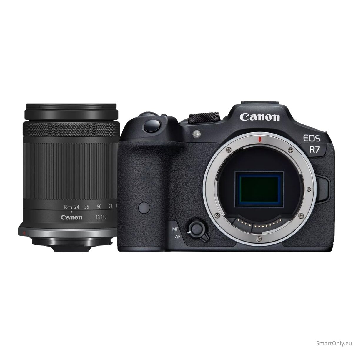 Canon | D.CAM EOS R7 RF-S 18-150 IS STM EU26 (AIP2) | Megapixel 32.5 MP | Image stabilizer | ISO sensitivity (max) 32000 | Wi-Fi | Video recording | Manual | CMOS | Black Canon | D.CAM EOS R7 RF-S 18-150 IS STM EU26 (AIP2) | Megapixel 32.5 MP | Image stabilizer | ISO sensitivity (max) 32000 | Wi-Fi | Video recording | Manual | CMOS | Black