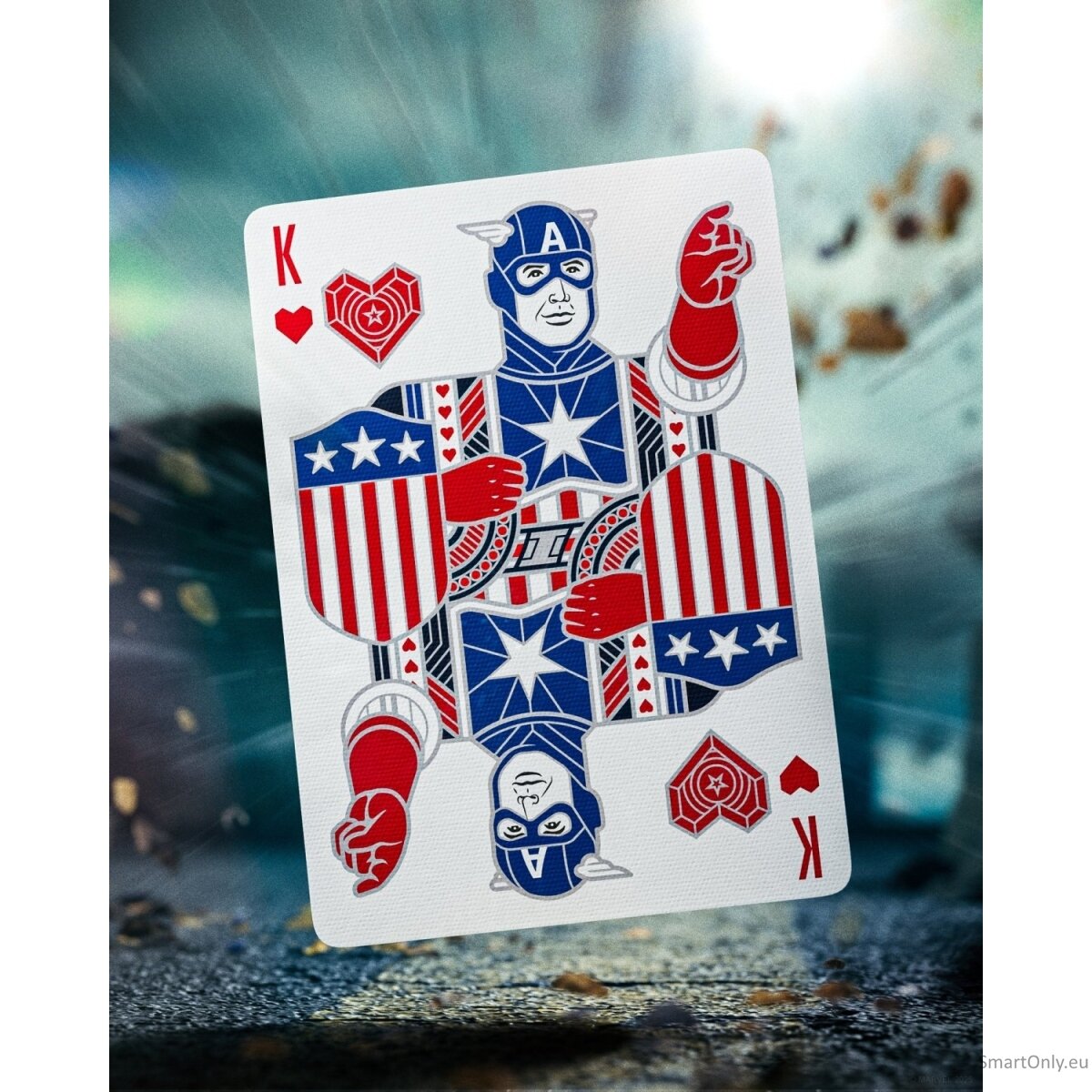 Captain America žaidimo kortos Theory11 3