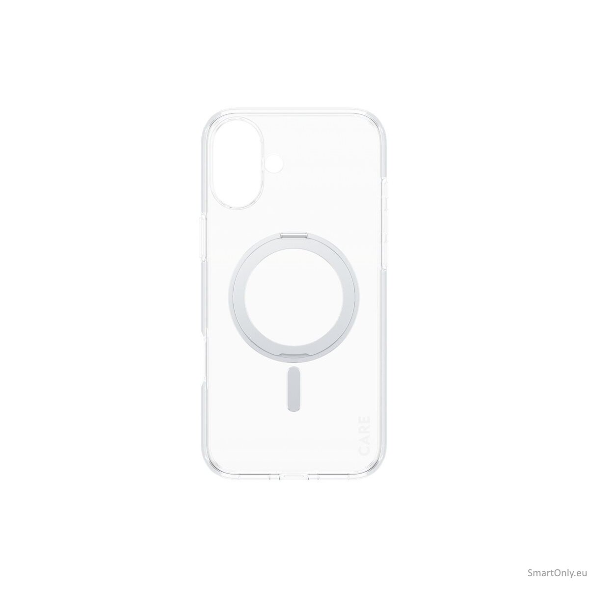 CARE by PanzerGlass Case Feature | Back protection | Apple | iPhone 16 Plus | Recycled plastic | Silver | Kickstand & MagSafe 4 CARE by PanzerGlass Case Feature | Back protection | Apple | iPhone 16 Plus | Recycled plastic | Silver | Kickstand & MagSafe 4