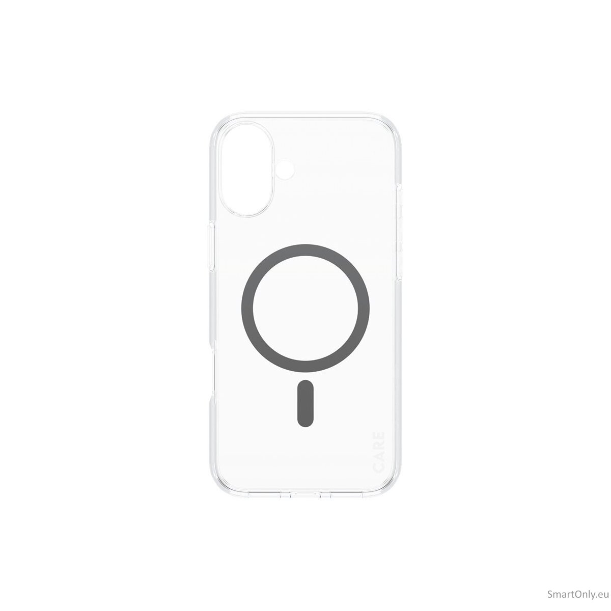 CARE by PanzerGlass Case Flagship | Back protection | Apple | iPhone 16 Plus | Recycled plastic | Transparent/Black | MagSafe 4 CARE by PanzerGlass Case Flagship | Back protection | Apple | iPhone 16 Plus | Recycled plastic | Transparent/Black | MagSafe 4